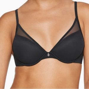 Thirdlove Uplift Plunge black bra